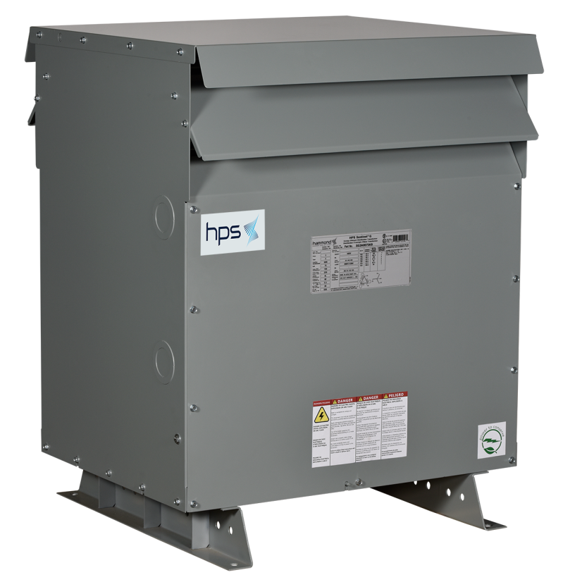 HPS SG3A0045KB 600V Class Three Phase DOE2016 and NRCan 2019 Compliant Energy Efficient Distribution Transformer
